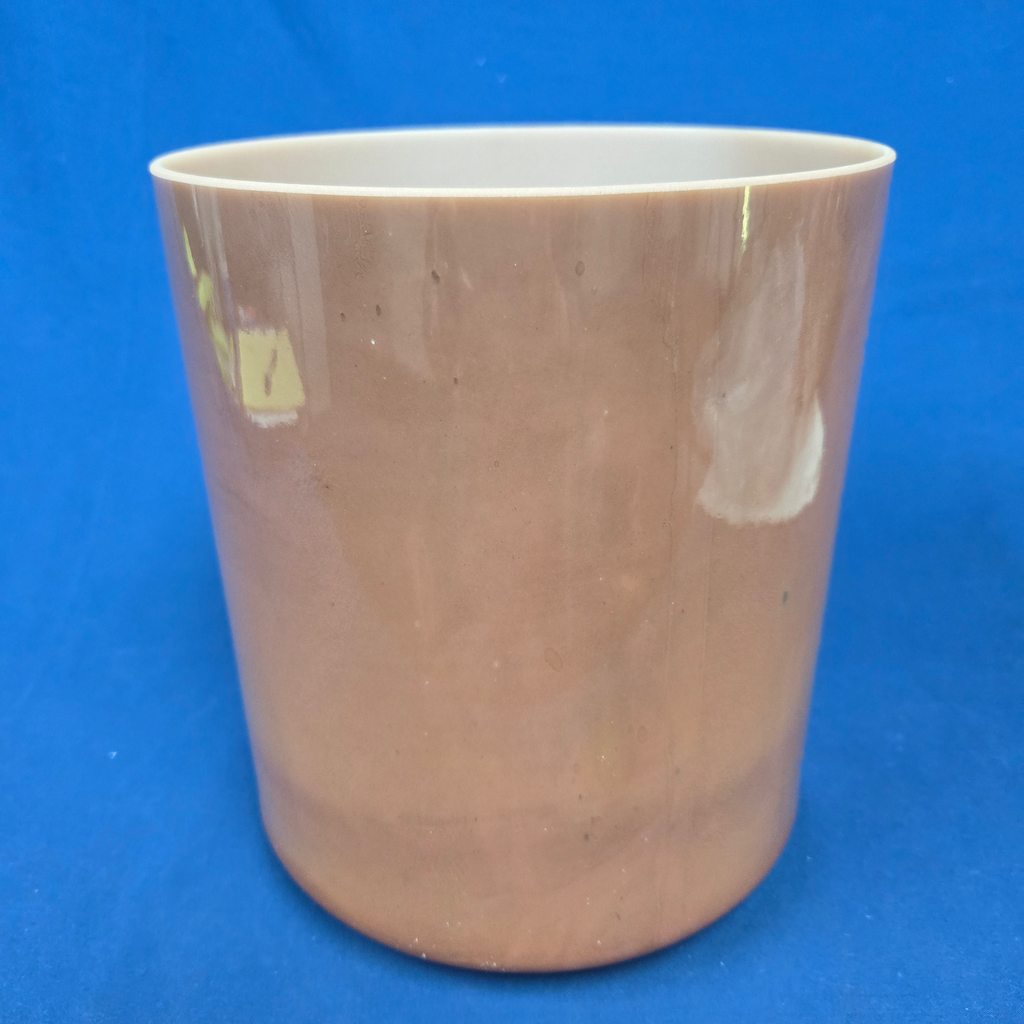 [4238] [#4238] 8" Golden Honey Infused Quartz Crystal Singing Bowl | 3G#-18 | 205 Hz