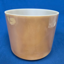 [#4240] 8" Golden Honey Infused Quartz Crystal Singing Bowl | 4D+19 | 297 Hz