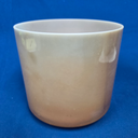 [#4242] 8" Golden Honey Infused Quartz Crystal Singing Bowl | 4D-19 | 290 Hz
