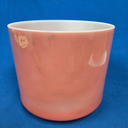 [#4255] 8" Rose Quartz Infused Quartz Crystal Singing Bowl | 4D-40 | 286 Hz