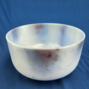[#4269] 14" Lepidolite Infused Quartz Crystal Singing Bowl | 3G#-17 | 205 Hz