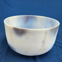 [#4272] 14" Lepidolite Infused Quartz Crystal Singing Bowl | 3G-12 | 194 Hz