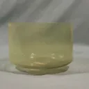 [#1536] 9" Apache Peridot Infused Quartz Crystal Singing Bowl | C#-40