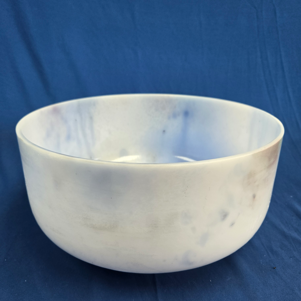 [4275] [#4275] 14" Lepidolite Infused Quartz Crystal Singing Bowl | 3A#+29 | 237 Hz