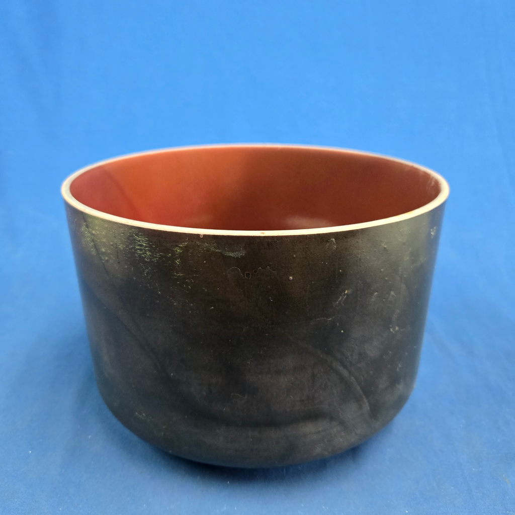 [4309] [#4309] 9" Cherry & Acai Infused Quartz Crystal Singing Bowl | 4D-2 | 293 Hz