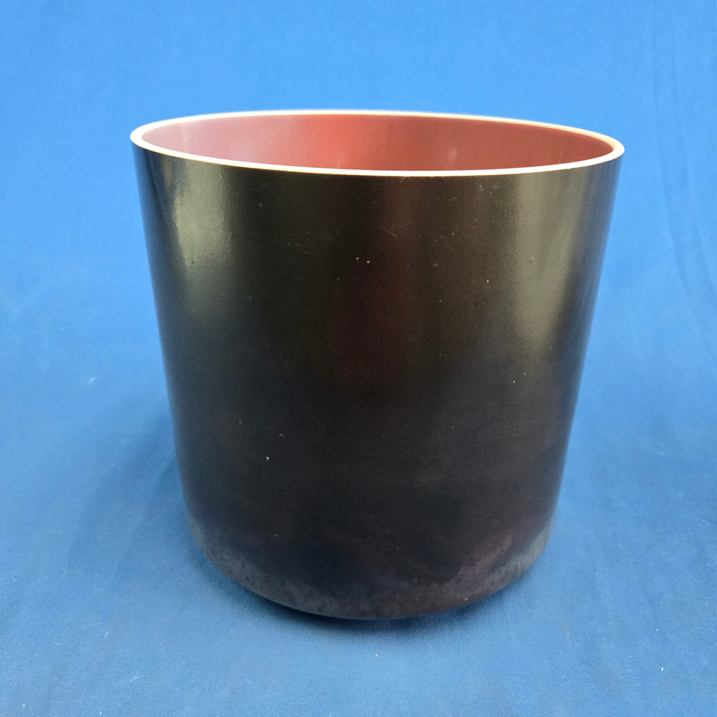 [4312] [#4312] 7" Cherry & Acai Infused Quartz Crystal Singing Bowl | 4F#+12 | 372 Hz
