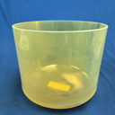 [#4321] Citrine Infused Quartz Crystal Singing Bowl | 9" | 4 C -6 | 260 Hz