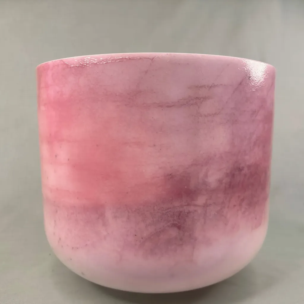 Halite Quartz Crystal Singing Bowl | 10" G# Note (-45) | #1573