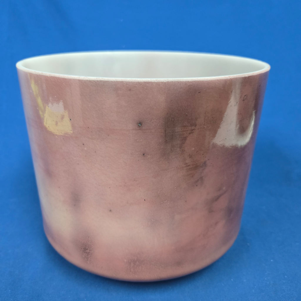 [4366] [#4366] 9" Magenta Sapphire Infused Quartz Crystal Singing Bowl | 4C+35 | 267 Hz