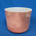 [#4370] 9" Rose Quartz Infused Quartz Crystal Singing Bowl | 4C#+17 | 280 Hz