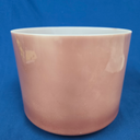 [#4373] 9" Rose Quartz Infused Quartz Crystal Singing Bowl | 4C#-3 | 276 Hz