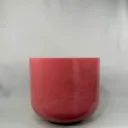 Hessonite Garnet Quartz Crystal Singing Bowl | 10" G# Note (-45) | Grounding Frequencies | #1577