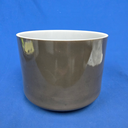 [#4380] 9" Trace Mineral Infused Quartz Crystal Singing Bowl | 4F#+11 | 372 Hz