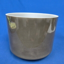 [#4381] 9" Trace Mineral Infused Quartz Crystal Singing Bowl | 4F#-17 | 366 Hz