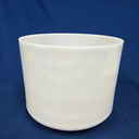 [#4398] 9" Calcium Infused Quartz Crystal Singing Bowl | 4C+23 | 265 Hz
