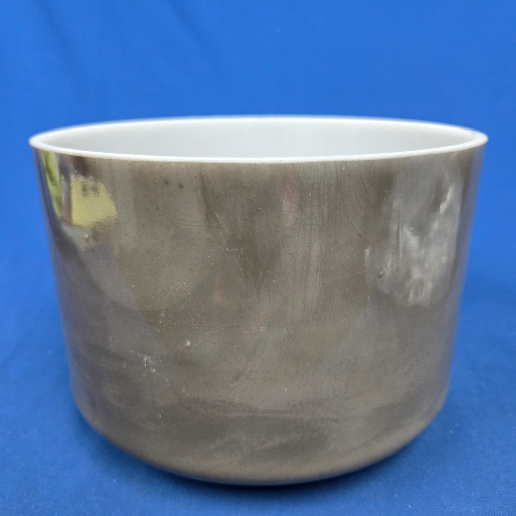 [4412] [#4412] 9" Trace Mineral Infused Quartz Crystal Singing Bowl | 4F#-11 | 367 Hz