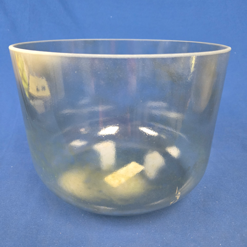 [4414] [#4414] 10" Kornerupine Infused Quartz Crystal Singing Bowl | 3A-48 | 214 Hz