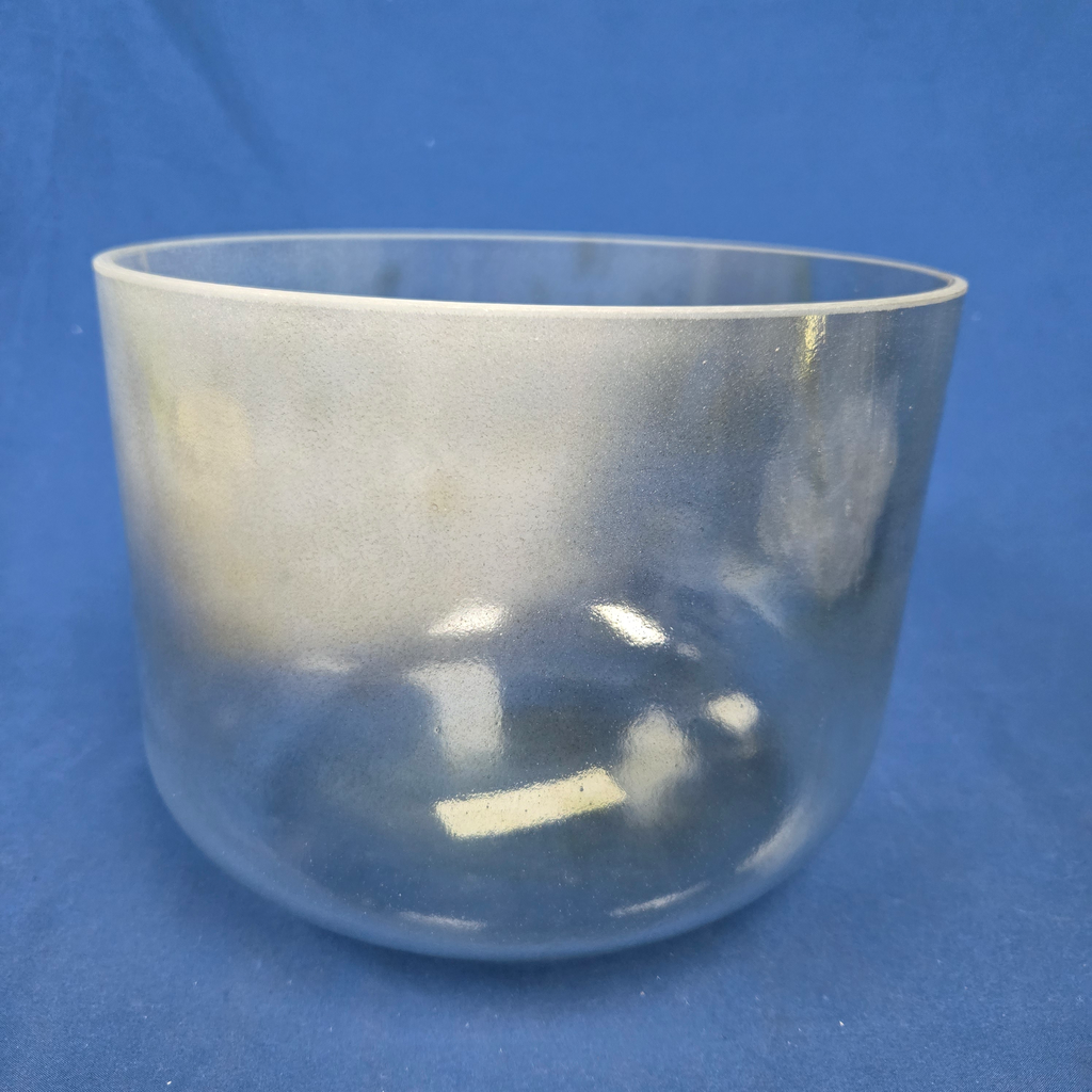 [4416] [#4416] 10" Kornerupine Infused Quartz Crystal Singing Bowl | 4C+13 | 263 Hz
