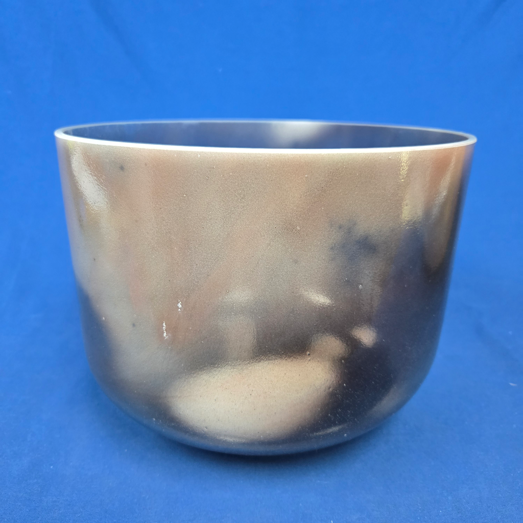 [4439] [#4439] 10" Red Spinel Infused Quartz Crystal Singing Bowl | 3A#-47 | 227 Hz