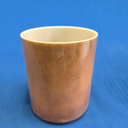 [#4454] 6" Cacao Infused Quartz Crystal Singing Bowl | 4B-21 | 487 Hz