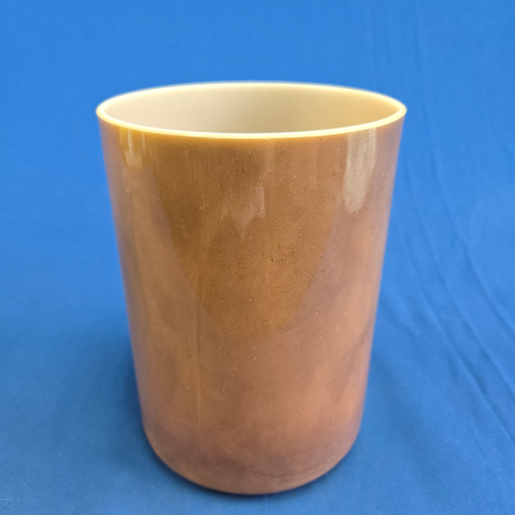 [4458] [#4458] 6" Cacao Infused Quartz Crystal Singing Bowl | 4A#+35 | 475 Hz