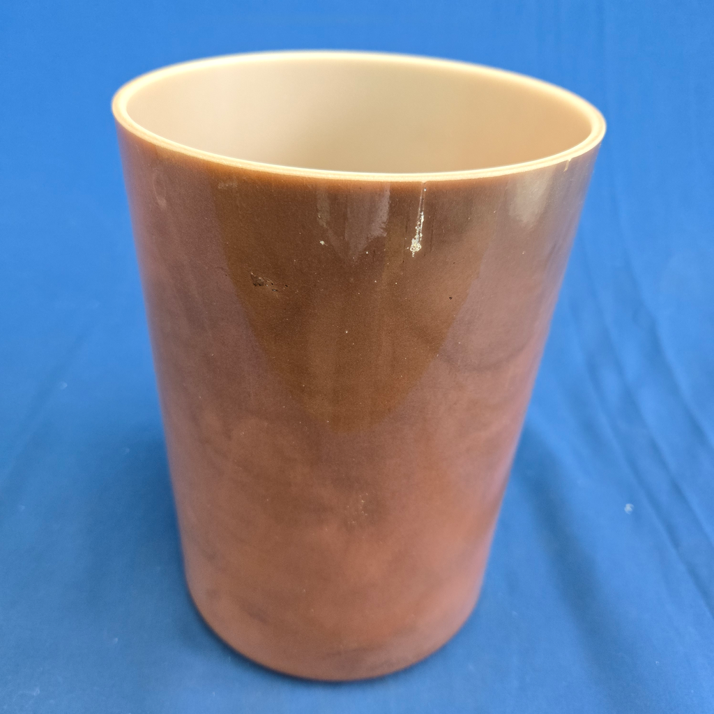 [4460] [#4460] 6" Cacao Infused Quartz Crystal Singing Bowl | 4A#-18 | 461 Hz