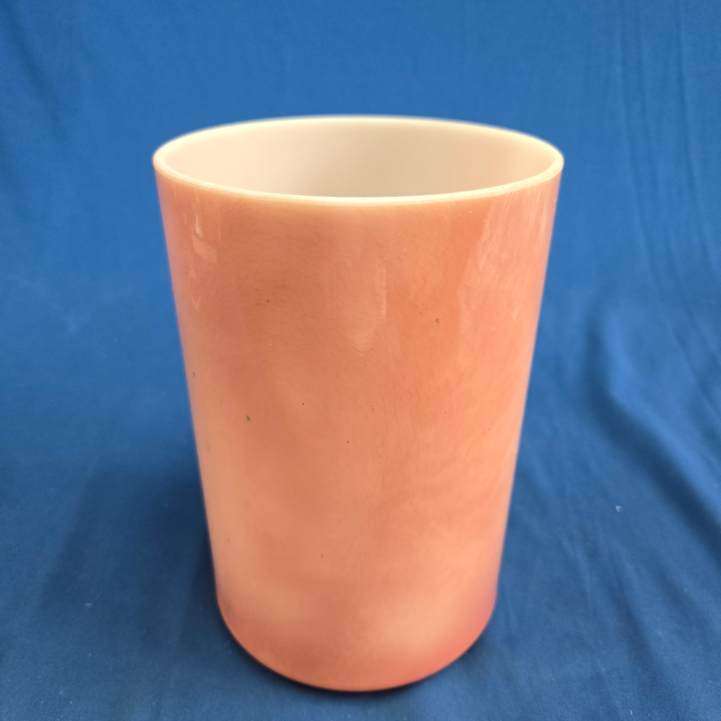 [4472] [#4472] 6" Rose Quartz Infused Quartz Crystal Singing Bowl | 4A#0 | 466 Hz