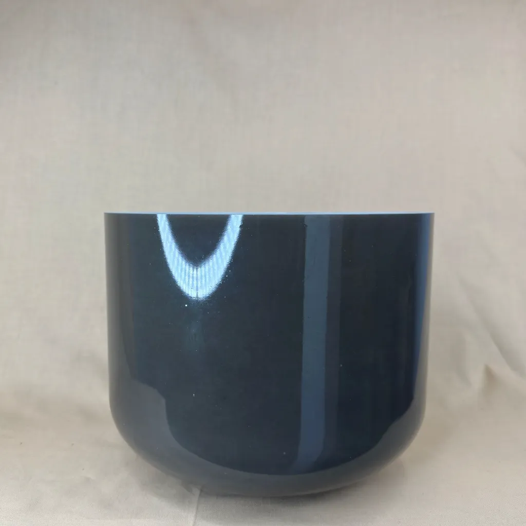 [1701] Trace Minerals Quartz Crystal Singing Bowl | 10" A# Note | A=432 Tuning | #1701