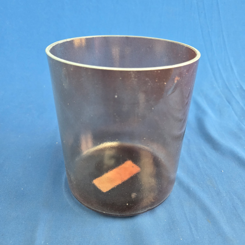 [4475] [#4475] 6" Red Spinel Infused Quartz Crystal Singing Bowl | 4B+14 | 498 Hz