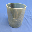 [#4482] 6" Dioptase Infused Quartz Crystal Singing Bowl | 5C#-11 | 550 Hz