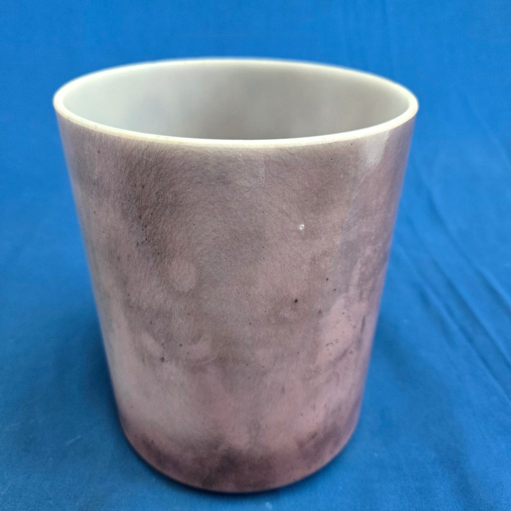 [4484] [#4484] 6" Magenta Sapphire Infused Quartz Crystal Singing Bowl | 4A#+48 | 479 Hz