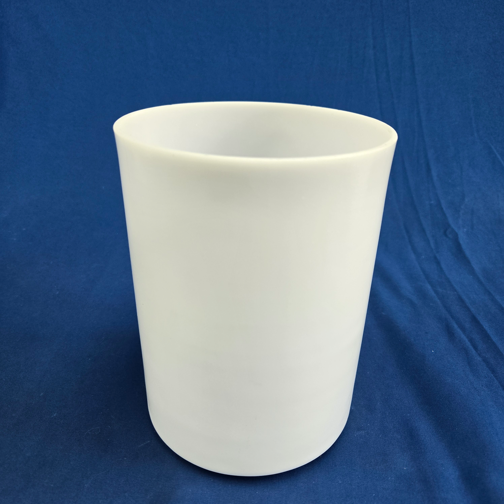 [4491] [#4491] 6" Opaque Quartz Crystal Singing Bowl | 4A+15 | 443 Hz