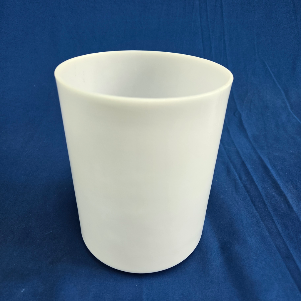 [4493] [#4493] 6" Opaque Quartz Crystal Singing Bowl | 4B-25 | 487 Hz