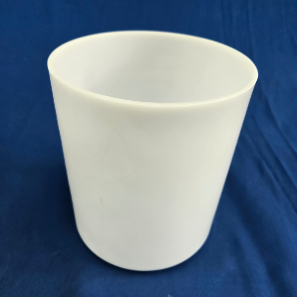 [4494] [#4494] 6" Opaque Quartz Crystal Singing Bowl | 4B-32 | 484 Hz