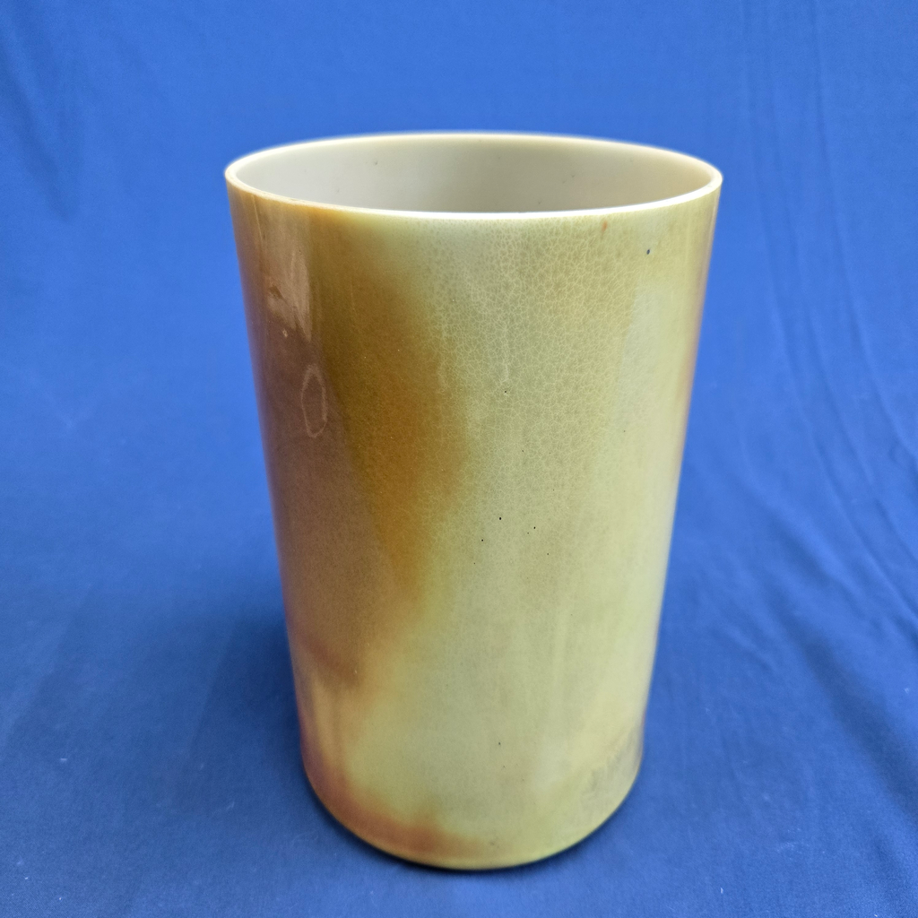 [4497] [#4497] 6" Matcha & Honey Infused Quartz Crystal Singing Bowl | 4F#-23 | 365 Hz