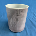[#4504] 6" Malaya Purple Garnet Infused Quartz Crystal Singing Bowl | 5C+33 | 533 Hz