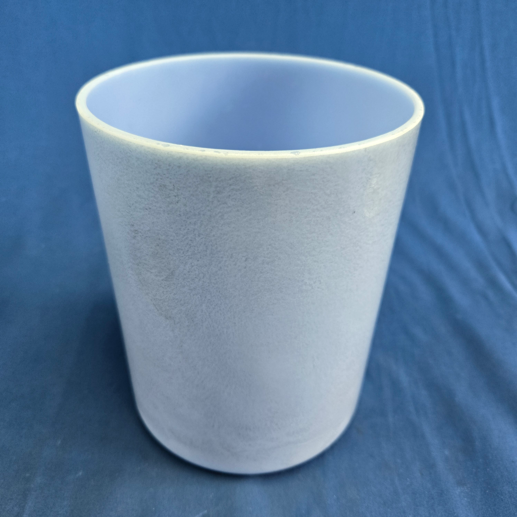 [4520] [#4520] 6" Blue Topaz Infused Quartz Crystal Singing Bowl | 5C+5 | 525 Hz