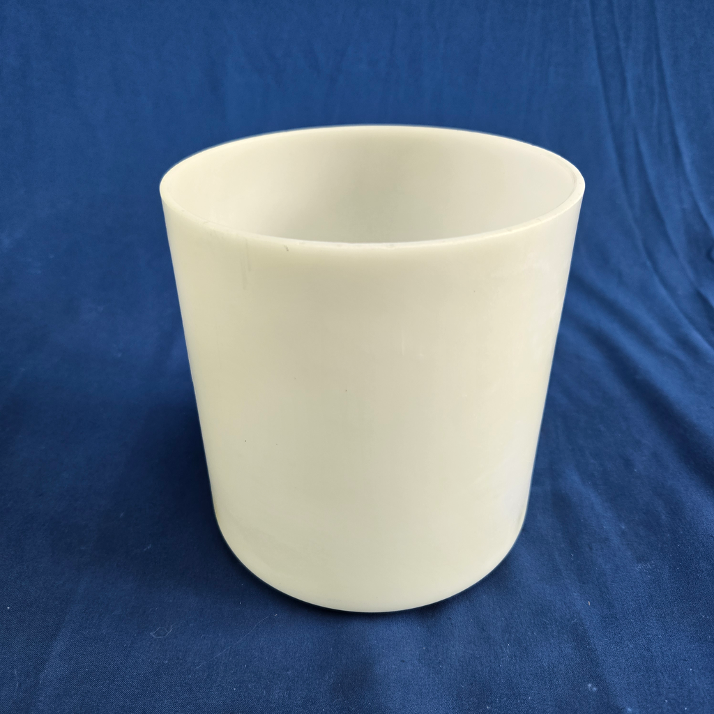 [4522] [#4522] 6" Calcium Infused Quartz Crystal Singing Bowl | 5C#+47 | 569 Hz