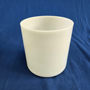 [#4522] 6" Calcium Infused Quartz Crystal Singing Bowl | 5C#+47 | 569 Hz