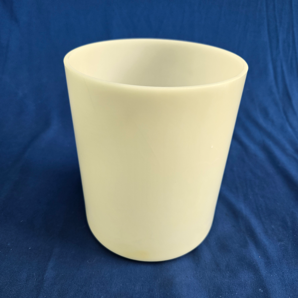 [4523] [#4523] 6" Calcium Infused Quartz Crystal Singing Bowl | 4B+44 | 506 Hz