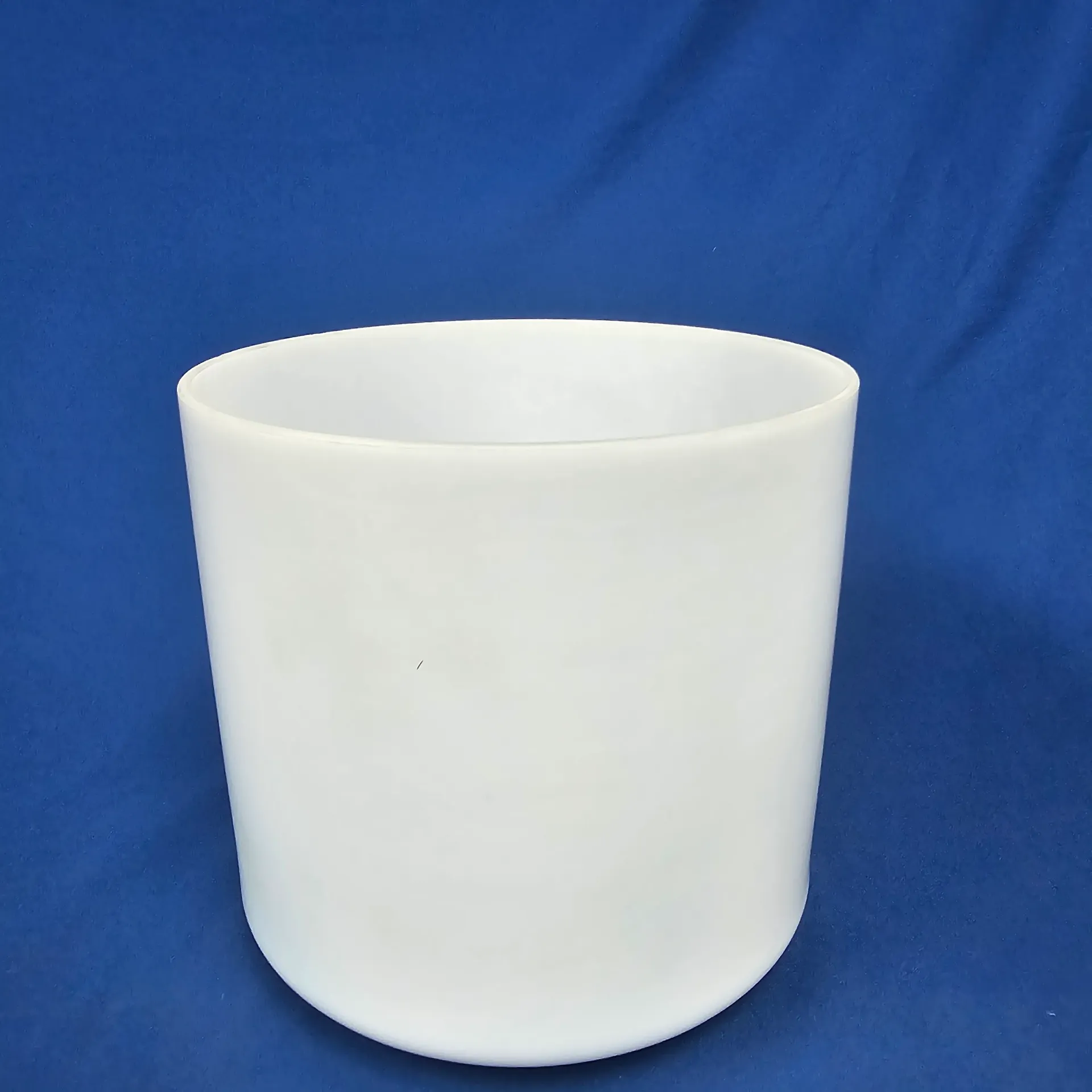 [#1757] 8" Moonstone Infused Quartz Crystal Singing Bowl | 4D#+14 | 314 Hz