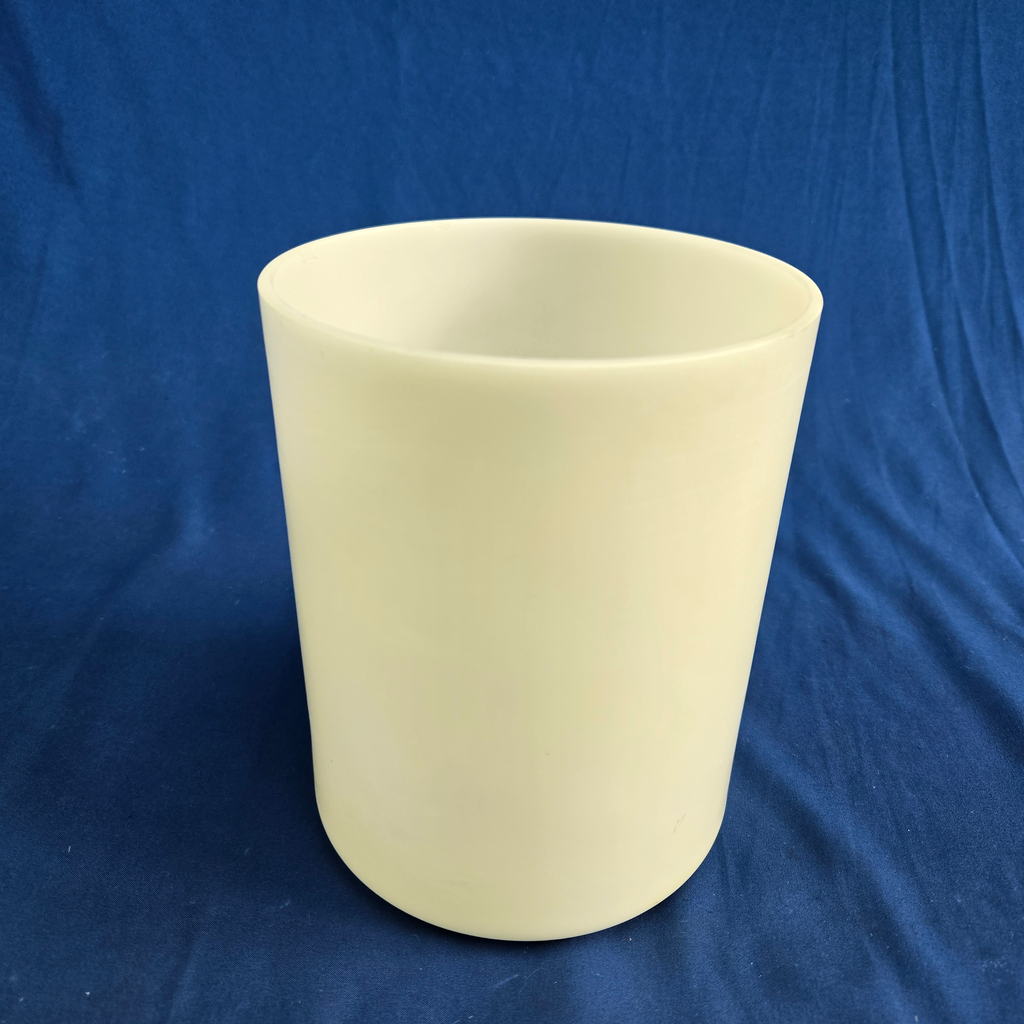 [4525] [#4525] 6" Calcium Infused Quartz Crystal Singing Bowl | 5C-44 | 510 Hz