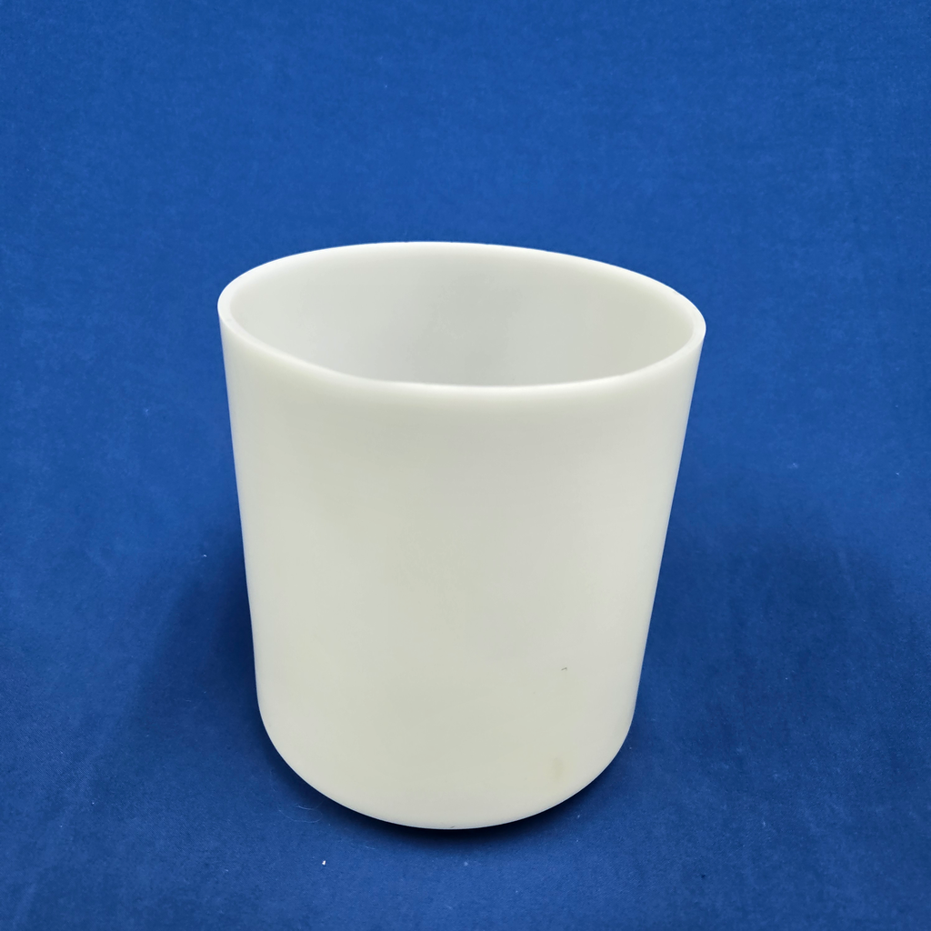 [4529] [#4529] 6" Calcium Infused Quartz Crystal Singing Bowl | 4B+20 | 499 Hz