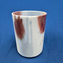 [#4530] 6" Lepidolite Infused Quartz Crystal Singing Bowl | 4A+38 | 449 Hz