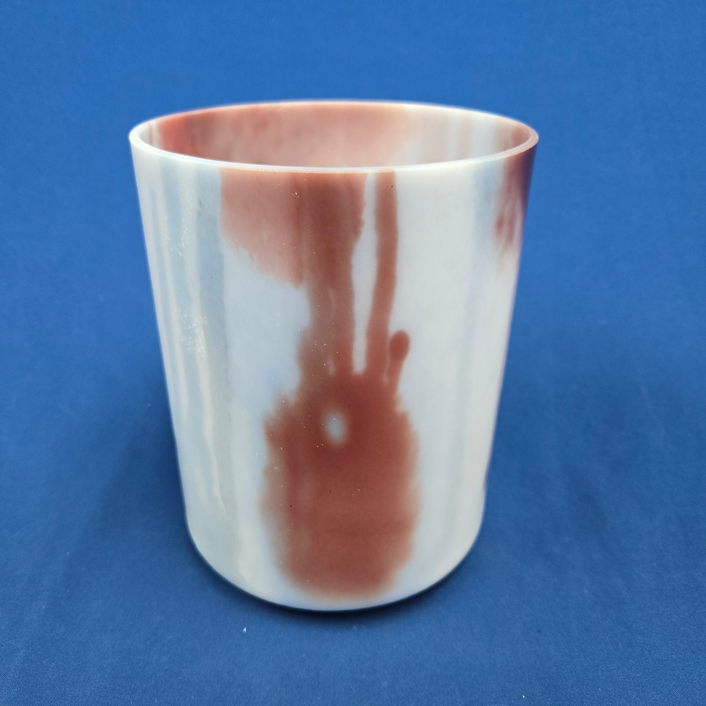 [4534] [#4534] 6" Lepidolite Infused Quartz Crystal Singing Bowl | 4A#+30 | 474 Hz