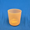 [#4542] 6" Orange Sapphire Infused Quartz Crystal Singing Bowl | 4A#+41 | 477 Hz