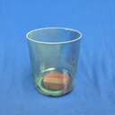 [#4546] 6" Fluorite Infused Quartz Crystal Singing Bowl | 4A#+15 | 470 Hz