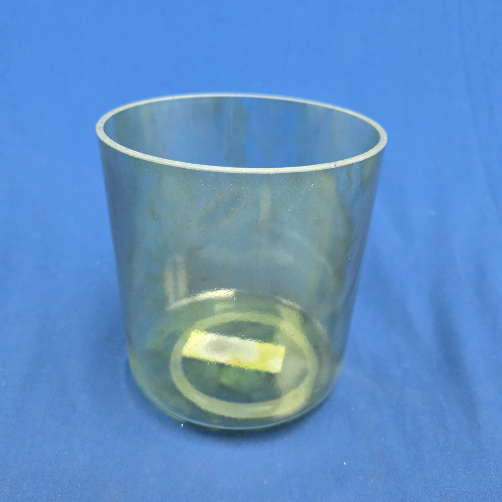 [4547] [#4547] 6" Fluorite Infused Quartz Crystal Singing Bowl | 4B+19 | 500 Hz