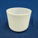 [#4549] 8" Opaque Quartz Crystal Singing Bowl | 4D+42 | 319 Hz