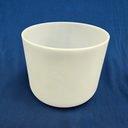 [#4552] 8" Opaque Quartz Crystal Singing Bowl | 4C#+16 | 279 Hz